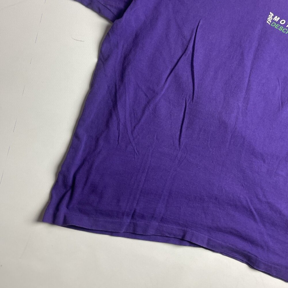 VTG 1994 Motocross Racing Purple Shirt Mens XL Canada Made (Read) - Picture 5 of 14